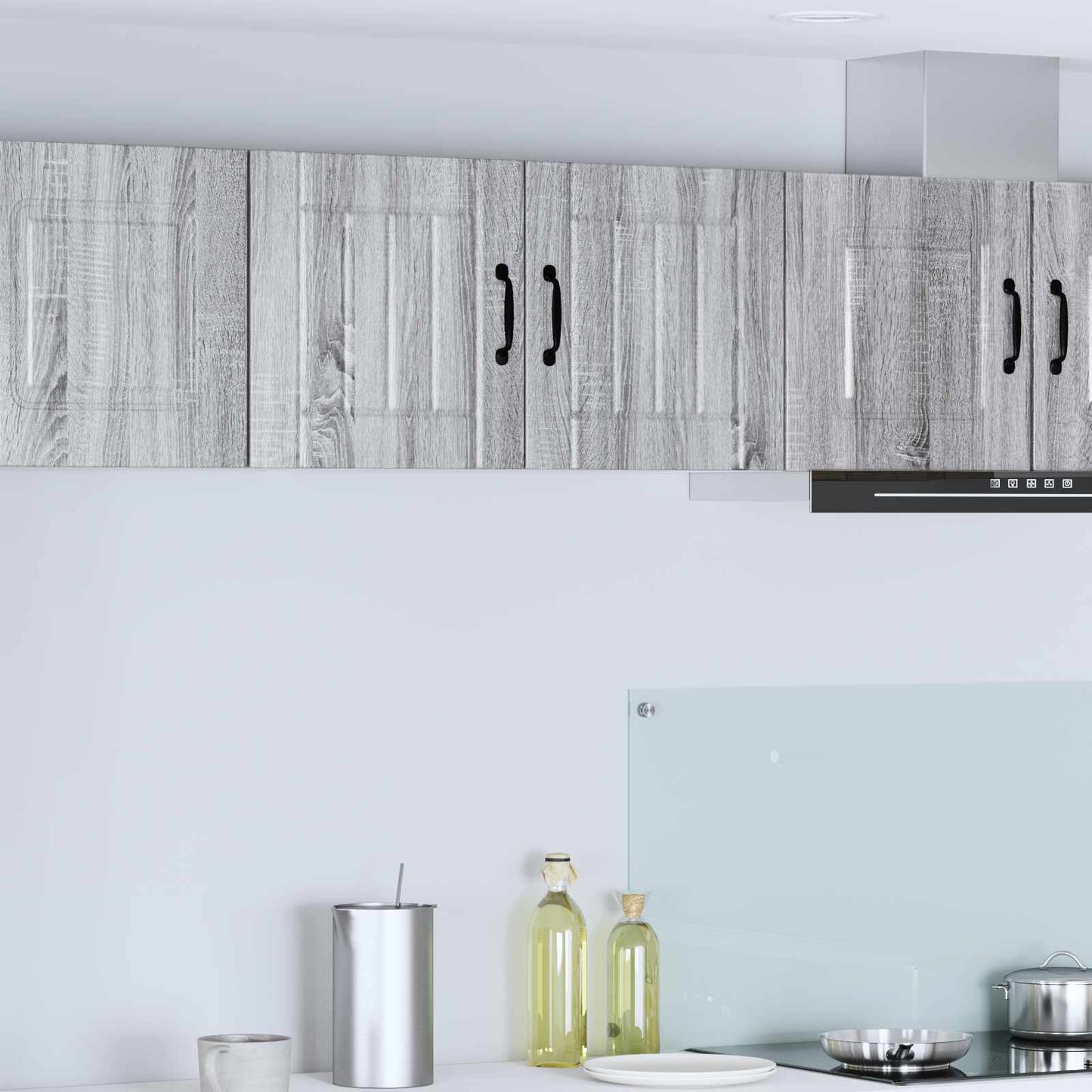 Wall Cabinet LUCCA Grey Sonoma 40 x 31 x 40 cm Engineered Wood