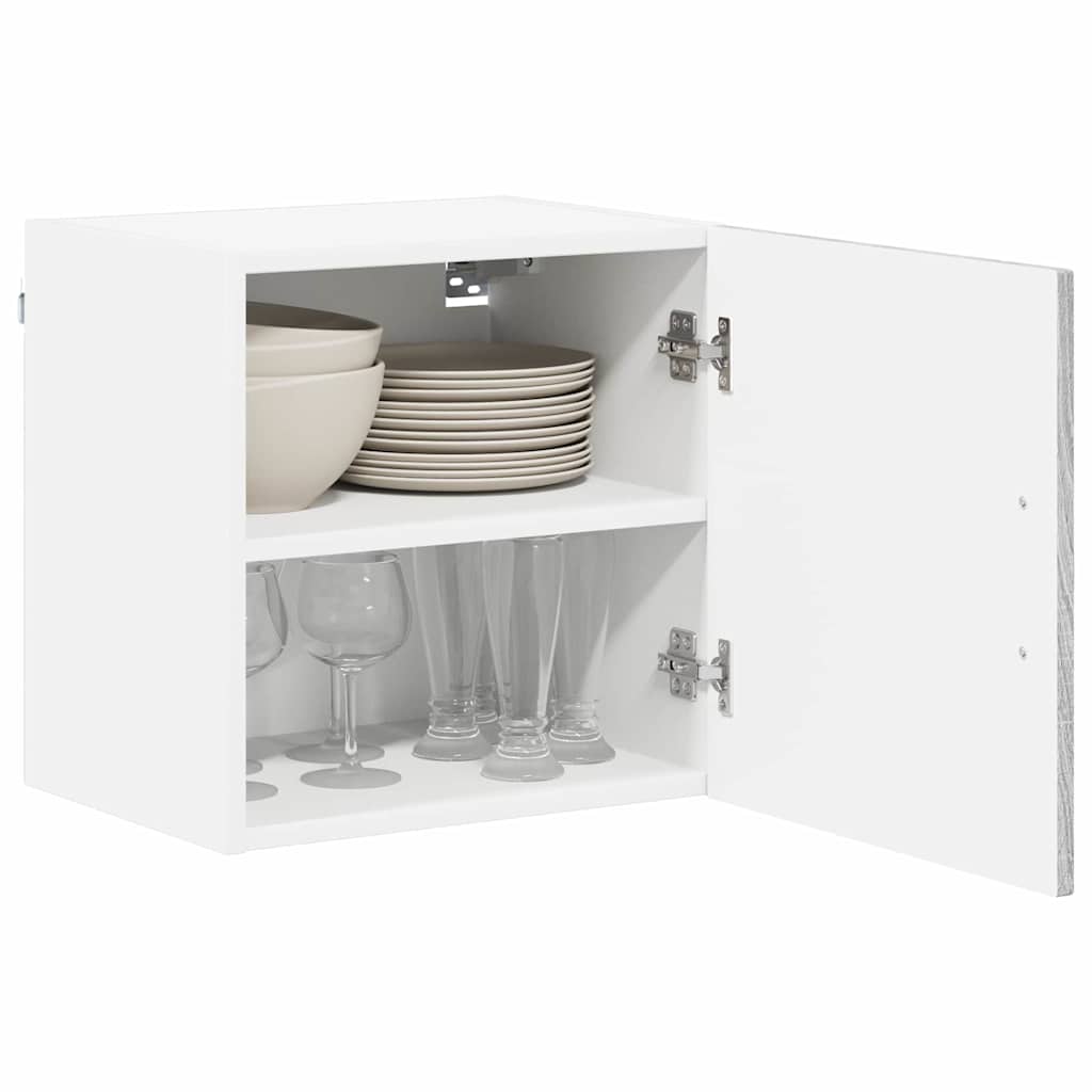 Wall Cabinet LUCCA Grey Sonoma 40 x 31 x 40 cm Engineered Wood