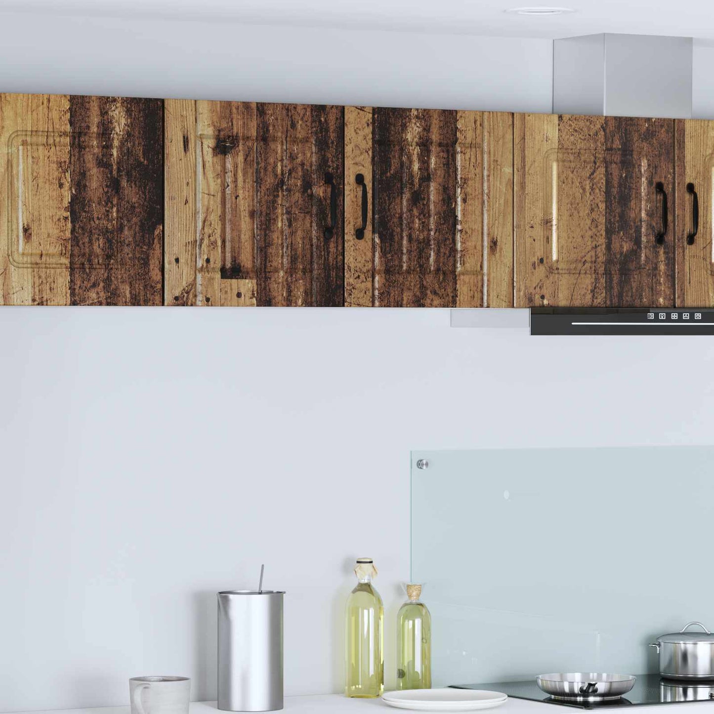 Wall Cabinet LUCCA 2 pcs Old Wood 40 x 31 x 40 cm