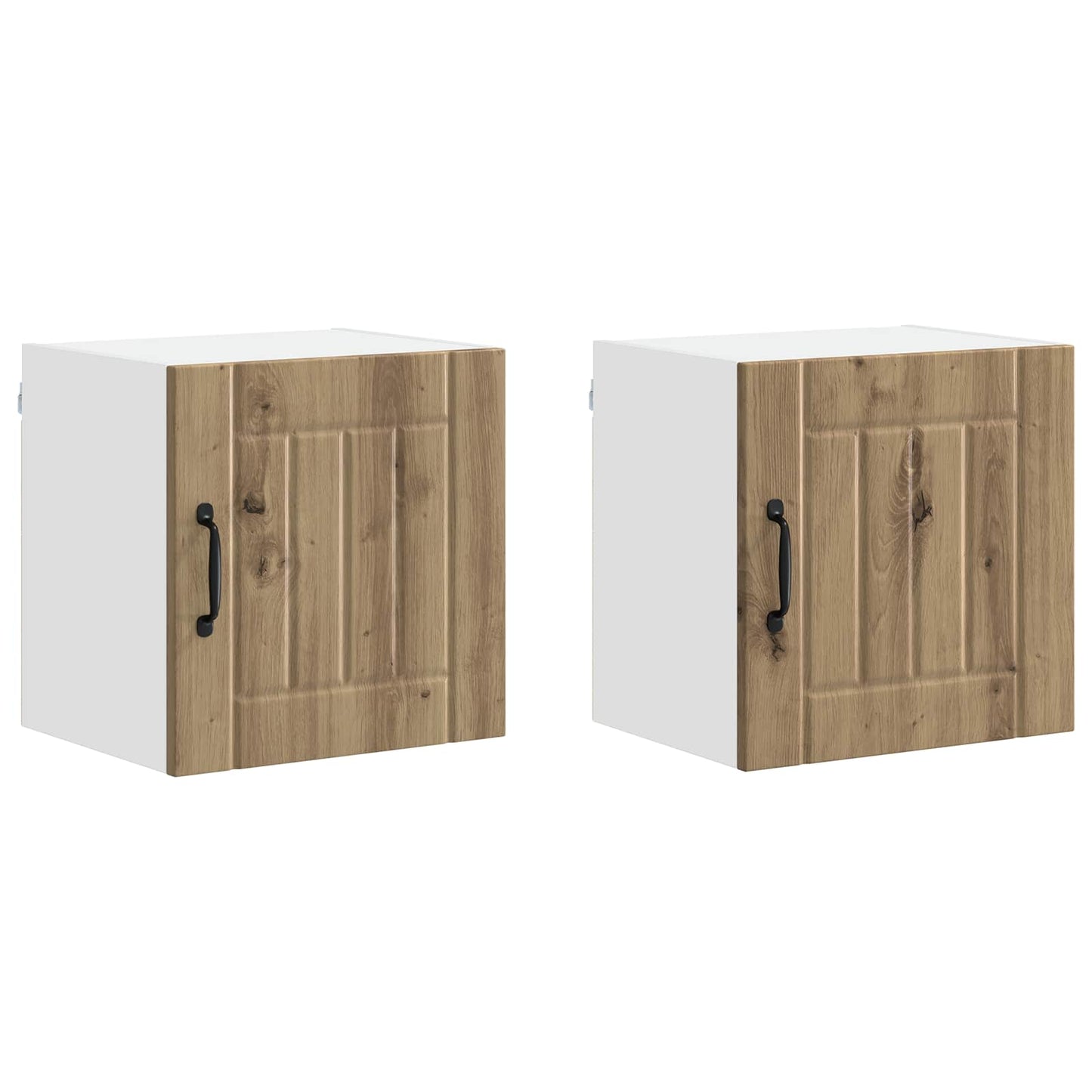 Wall Cabinet LUCCA 2 pcs Artisan Oak 40 x 31 x 40 cm