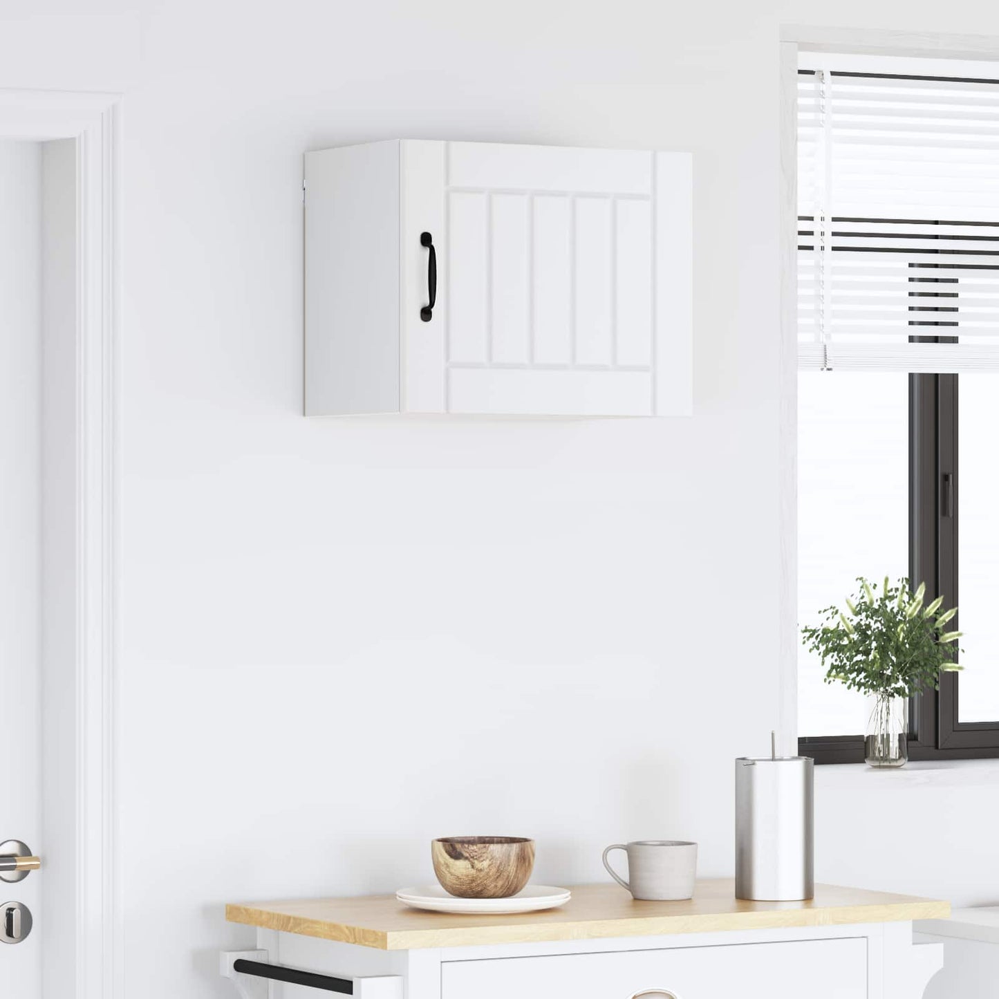 Wall Cabinet LUCCA White 50 x 31 x 40 cm Engineered Wood