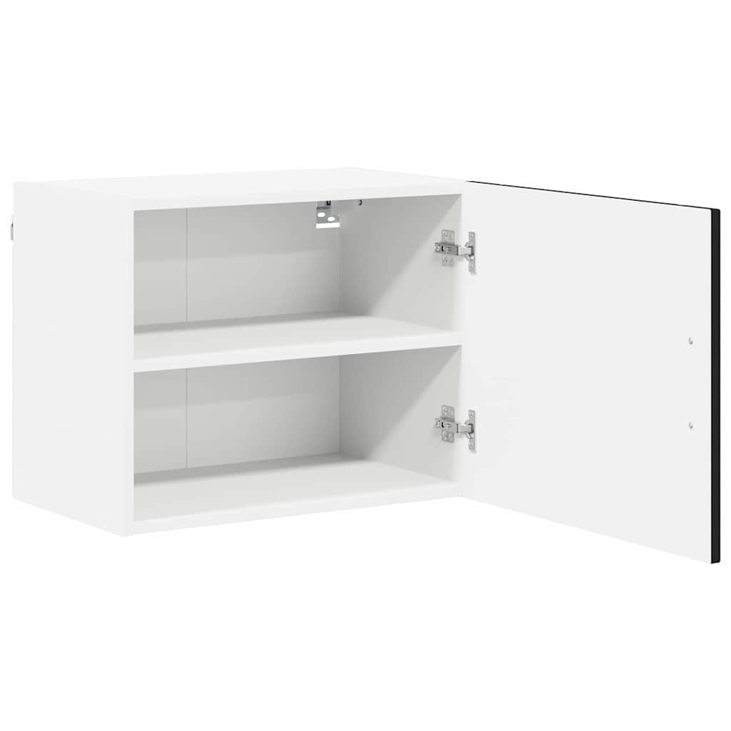 Wall Cabinet Lucca 2 pcs Black 50 x 31 x 40 cm Engineered Wood