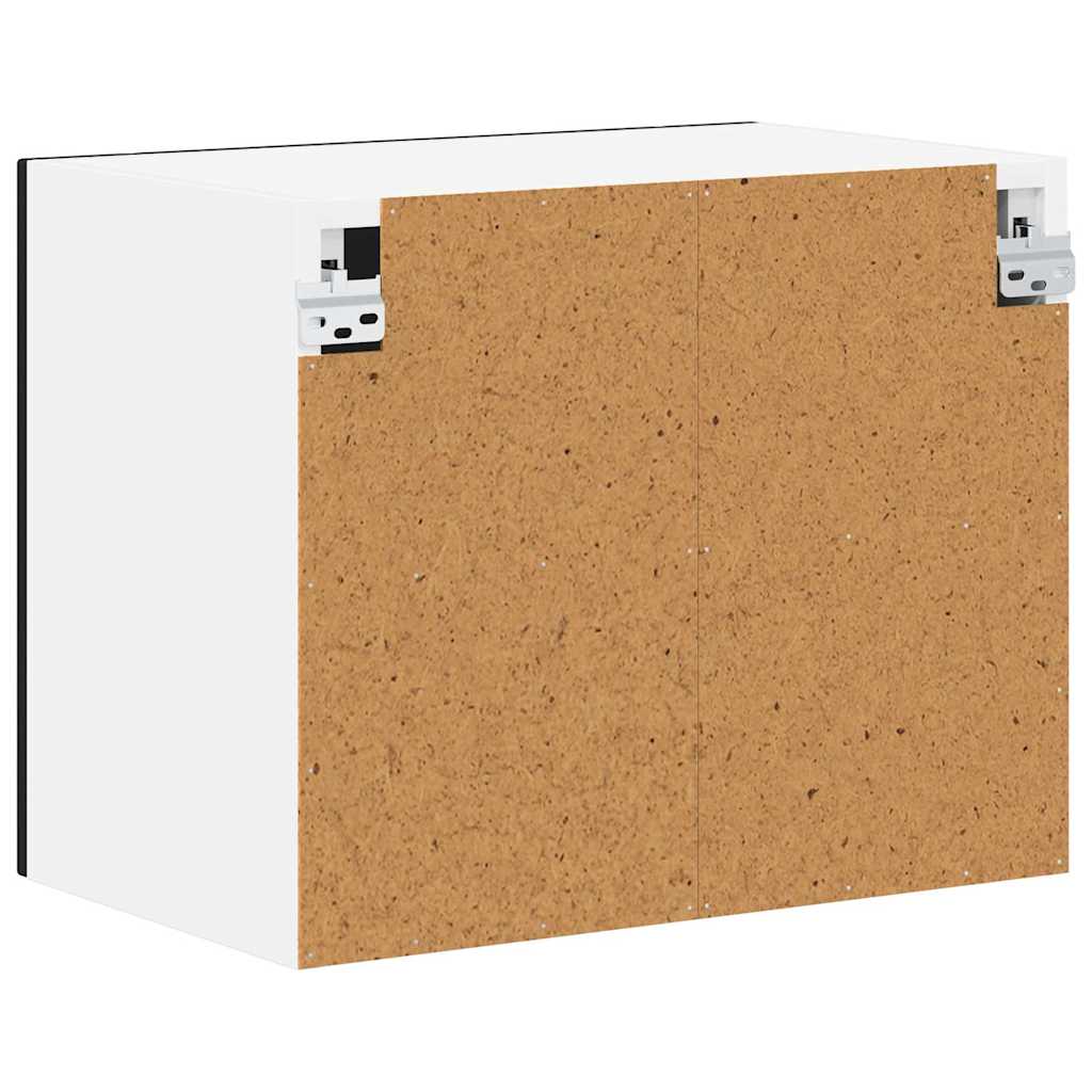 Wall Cabinet Lucca 2 pcs Black 50 x 31 x 40 cm Engineered Wood