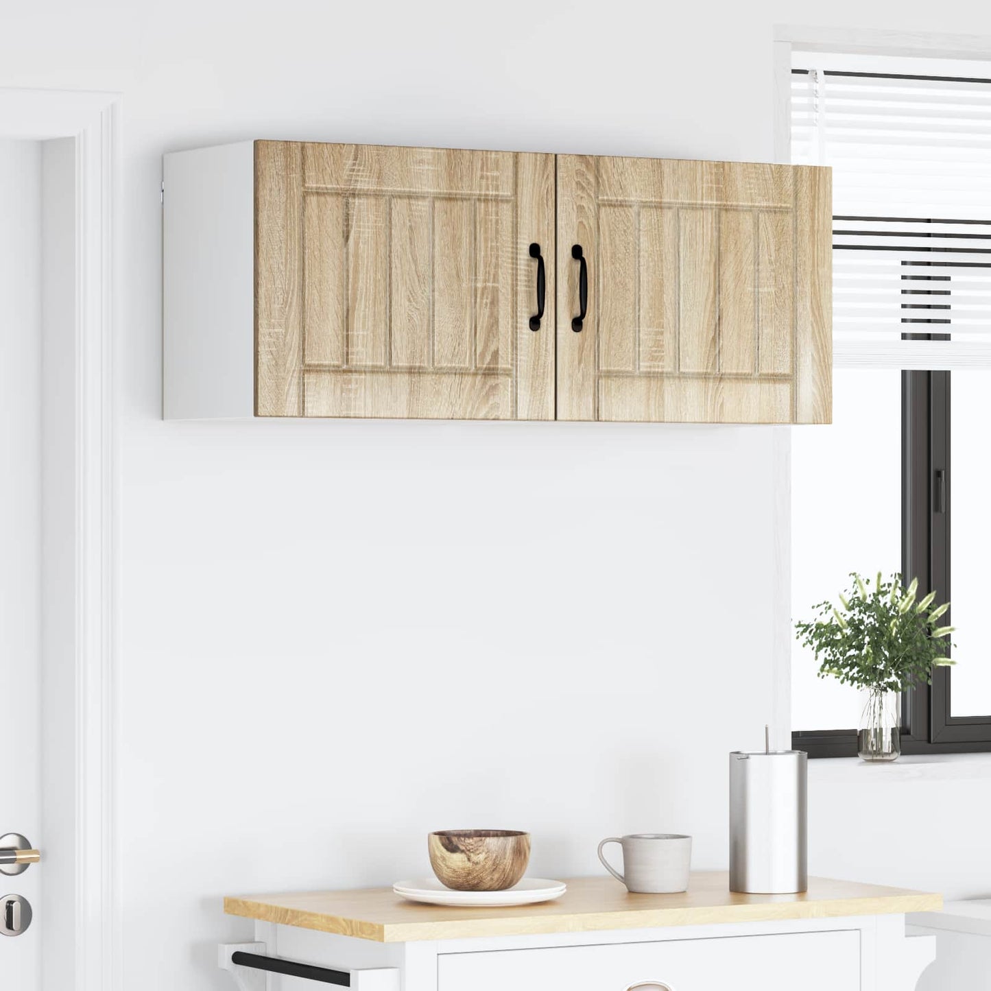 Wall Cabinet LUCCA 2 pcs Sonoma Oak 50 x 31 x 40 cm