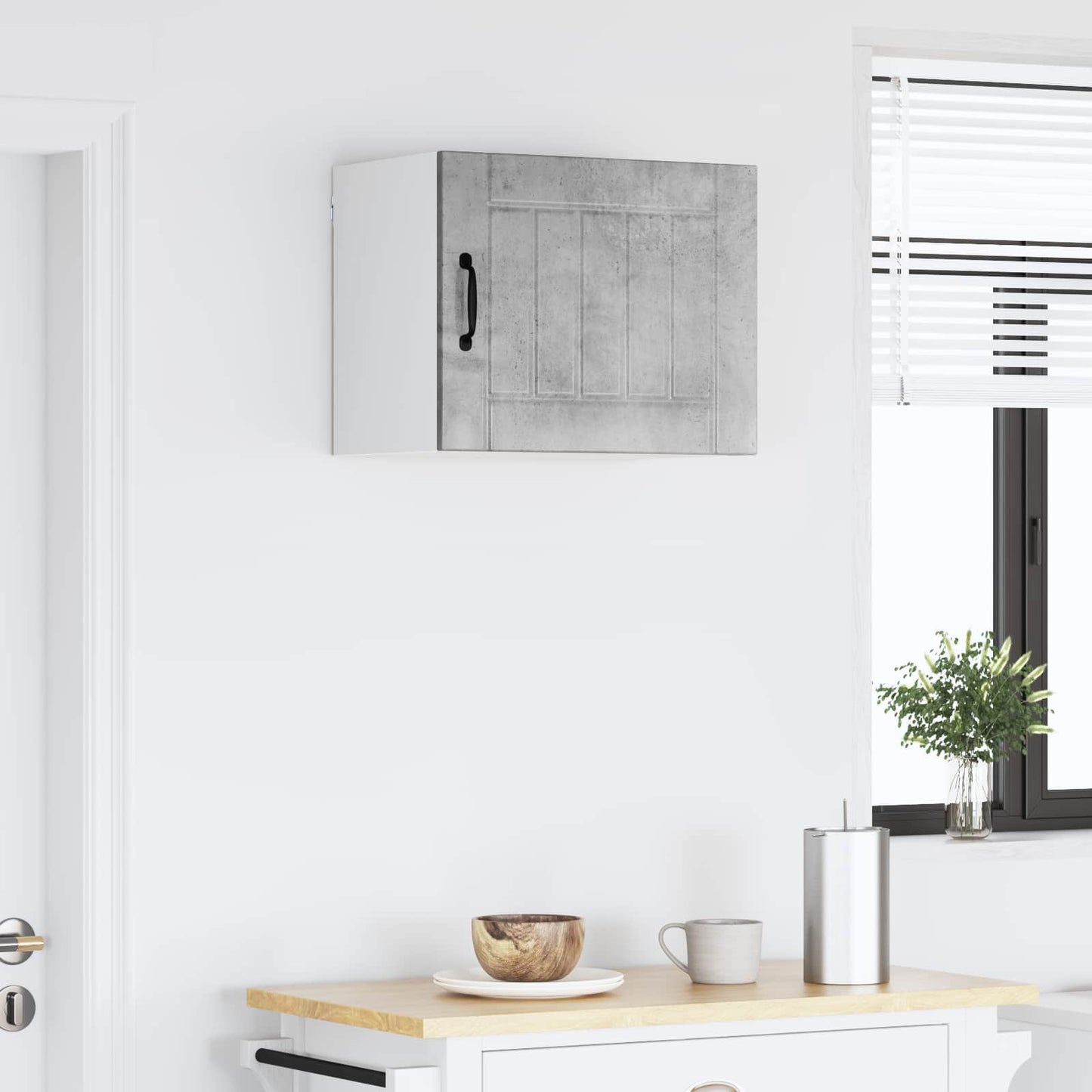 Wall Cabinet LUCCA Concrete Grey 50 x 31 x 40 cm