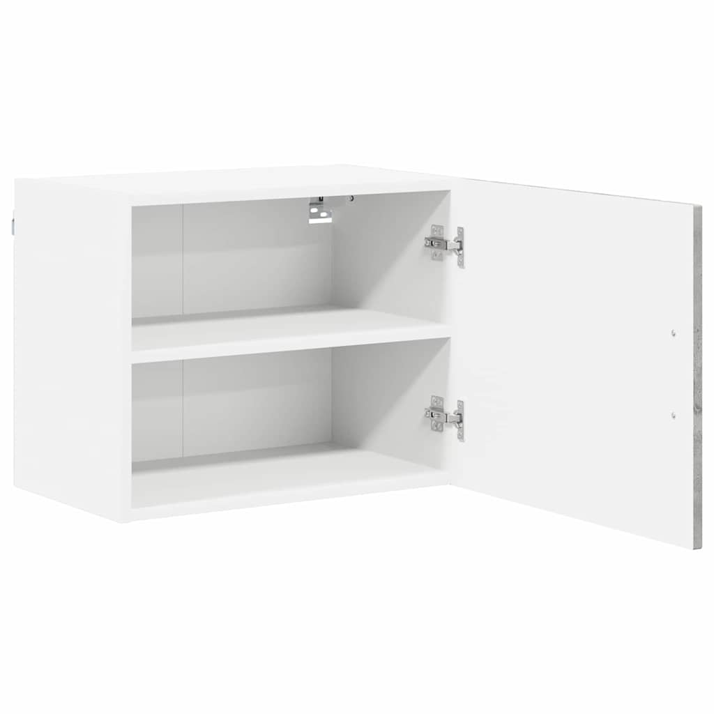 Wall Cabinet LUCCA 2 pcs Concrete Grey 50 x 31 x 40 cm