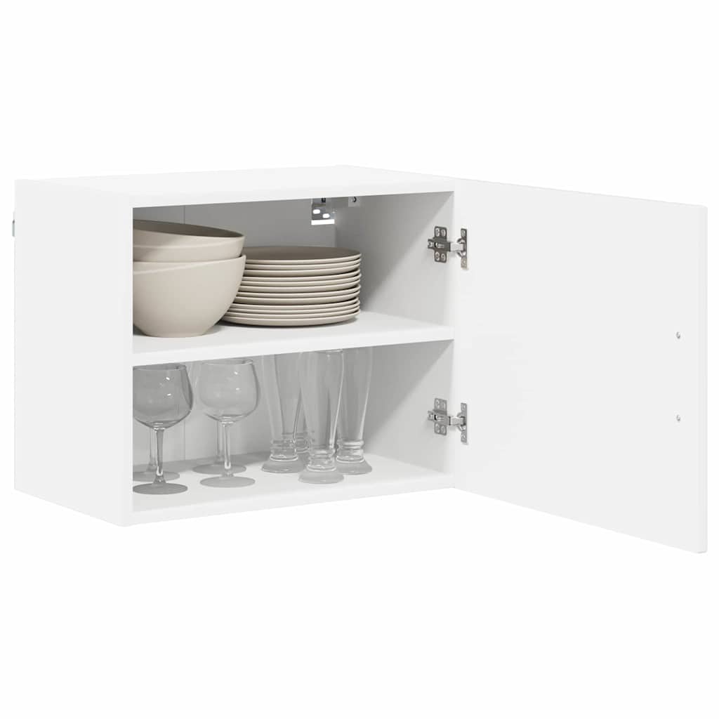 Wall Cabinet LUCCA 2 pcs High Gloss White 50 x 31 x 40 cm