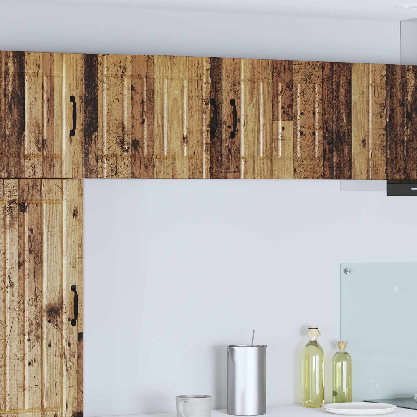 Wall Cabinet LUCCA 2 pcs Old Wood 50 x 31 x 40 cm