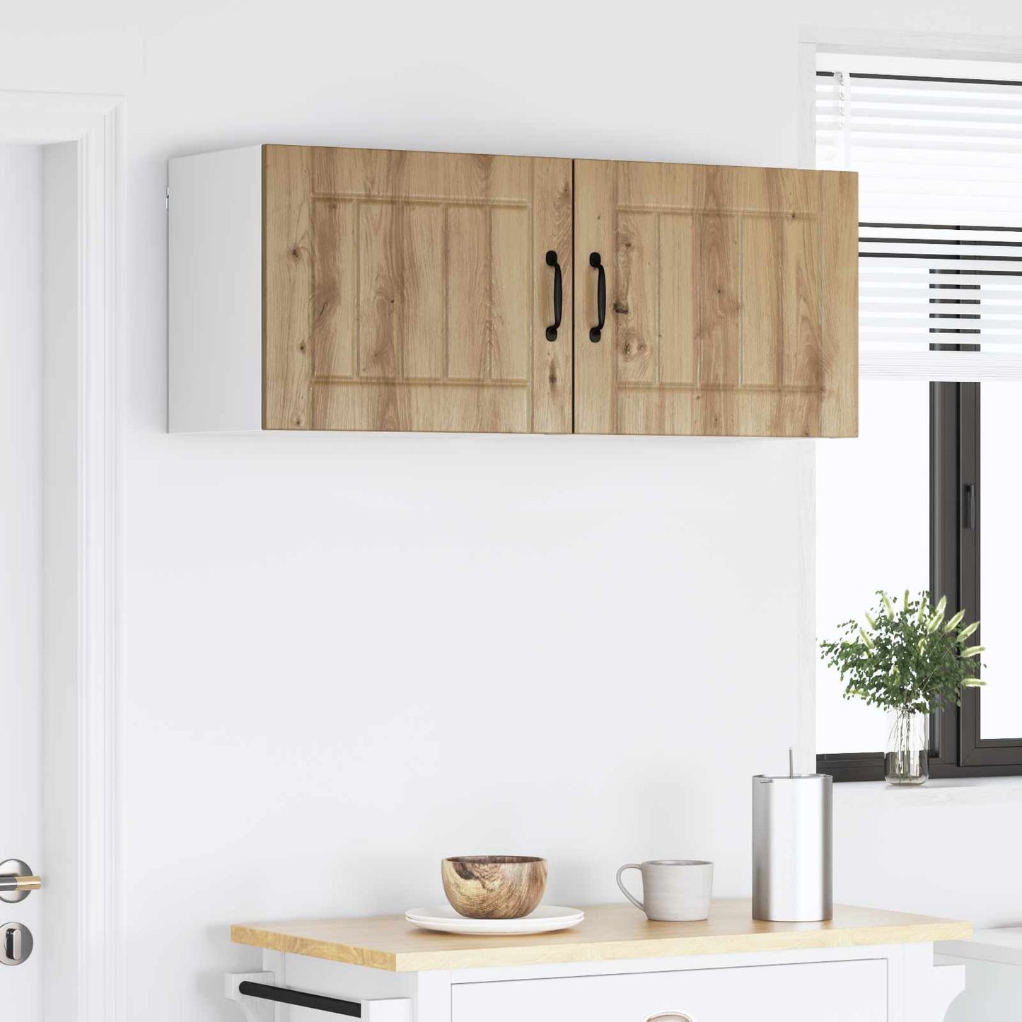 Wall Cabinet LUCCA 2 pcs Artisan Oak 50 x 31 x 40 cm