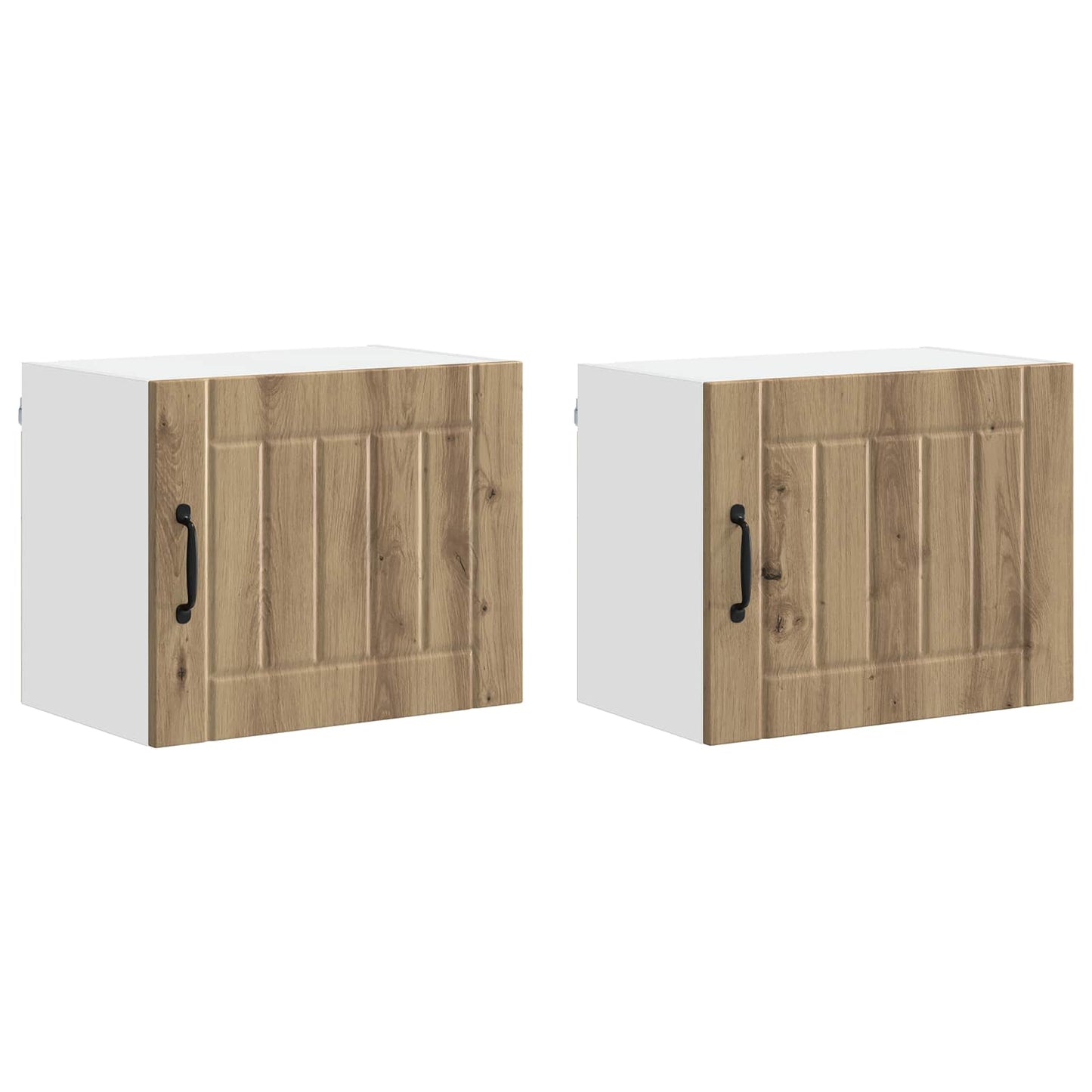 Wall Cabinet LUCCA 2 pcs Artisan Oak 50 x 31 x 40 cm