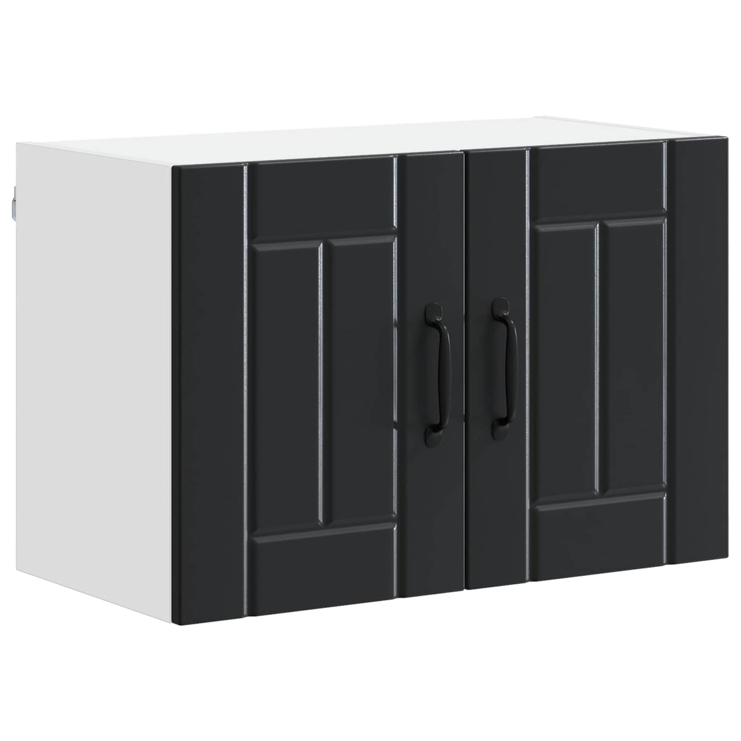 Wall Cabinet LUCCA Black 60 x 31 x 40 cm Engineered Wood