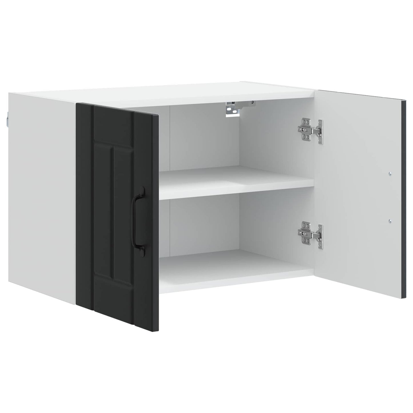 Wall Cabinet LUCCA Black 60 x 31 x 40 cm Engineered Wood