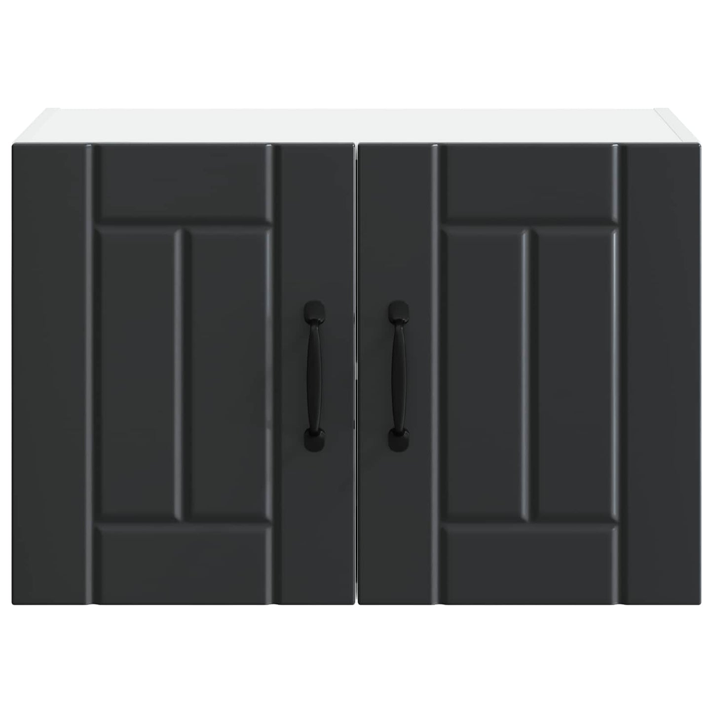 Wall Cabinet LUCCA Black 60 x 31 x 40 cm Engineered Wood