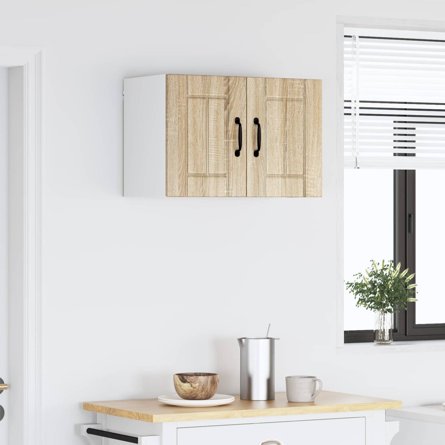 Wall Cabinet LUCCA Sonoma Oak 60 x 31 x 40 cm Engineered Wood