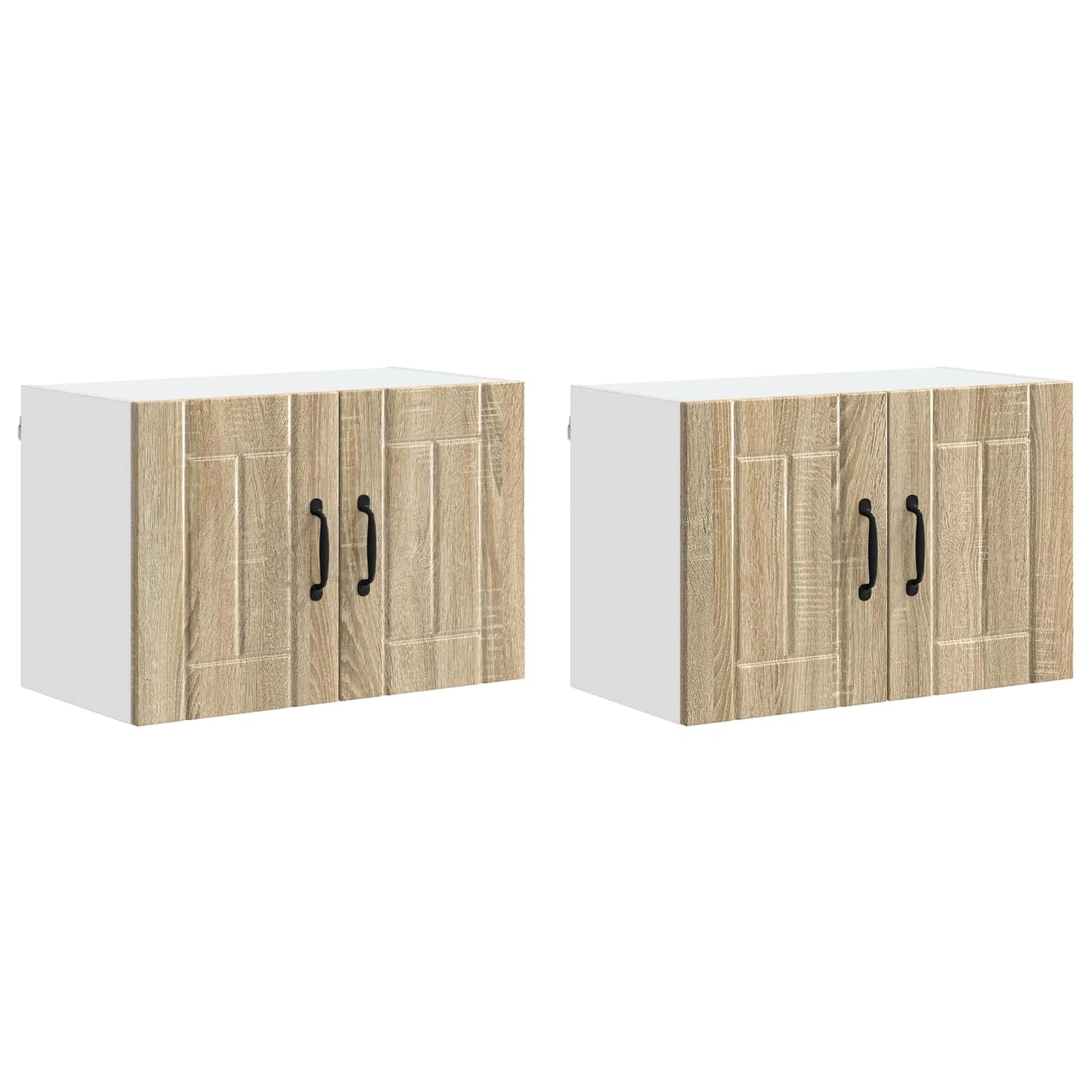 Wall Cabinet LUCCA 2 pcs Sonoma Oak 60 x 31 x 40 cm