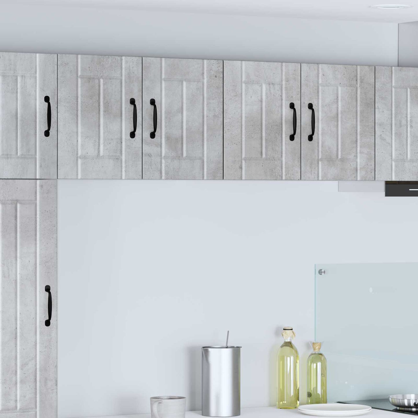 Wall Cabinet LUCCA Concrete Grey 60 x 31 x 40 cm