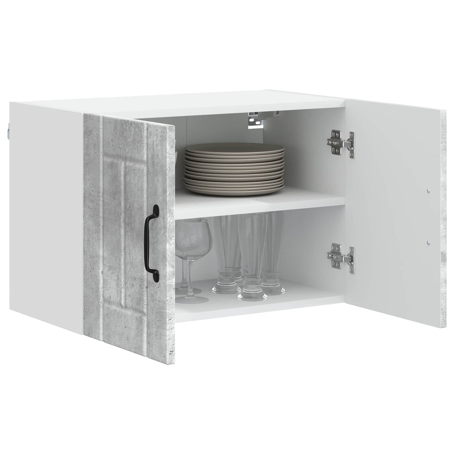 Wall Cabinet LUCCA Concrete Grey 60 x 31 x 40 cm