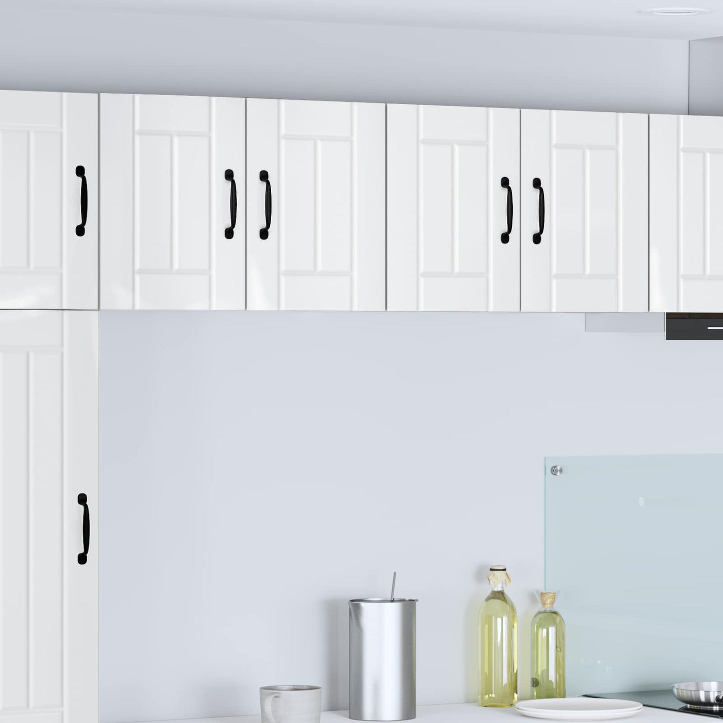 Wall Cabinet LUCCA High Gloss White 60 x 31 x 40 cm