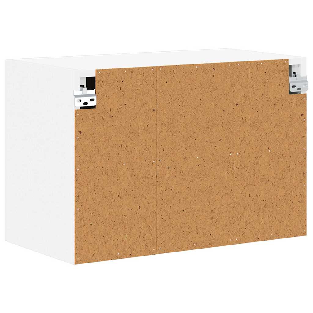 Wall Cabinet LUCCA 2 pcs High Gloss White 60 x 31 x 40 cm