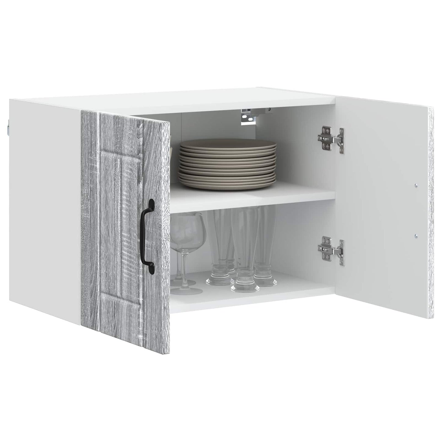 Wall Cabinet LUCCA Grey Sonoma 60 x 31 x 40 cm Engineered Wood