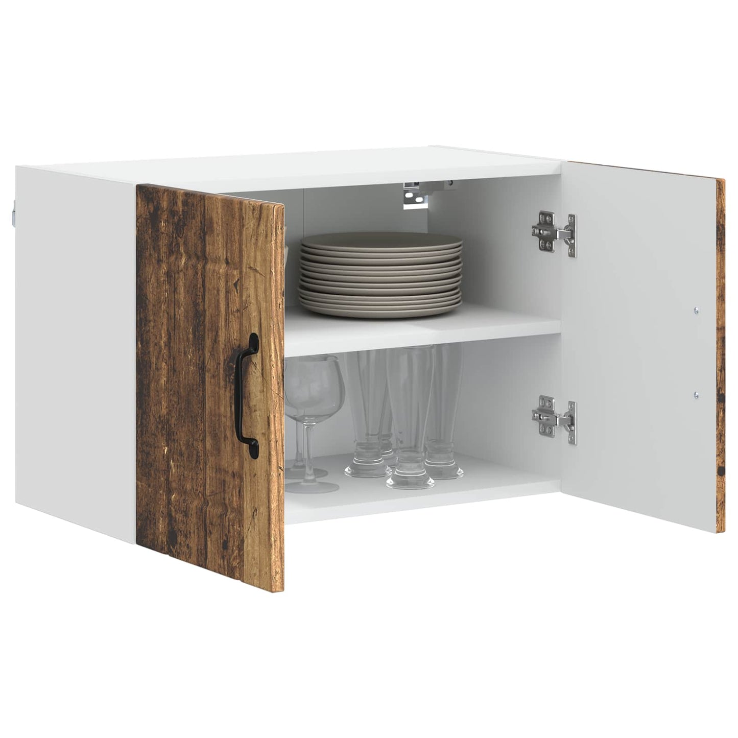 Wall Cabinet LUCCA Old Wood 60 x 31 x 40 cm Engineered Wood