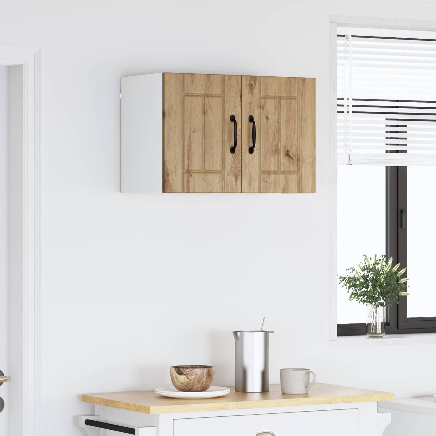 Wall Cabinet LUCCA Artisan Oak 60 x 31 x 40 cm Engineered Wood
