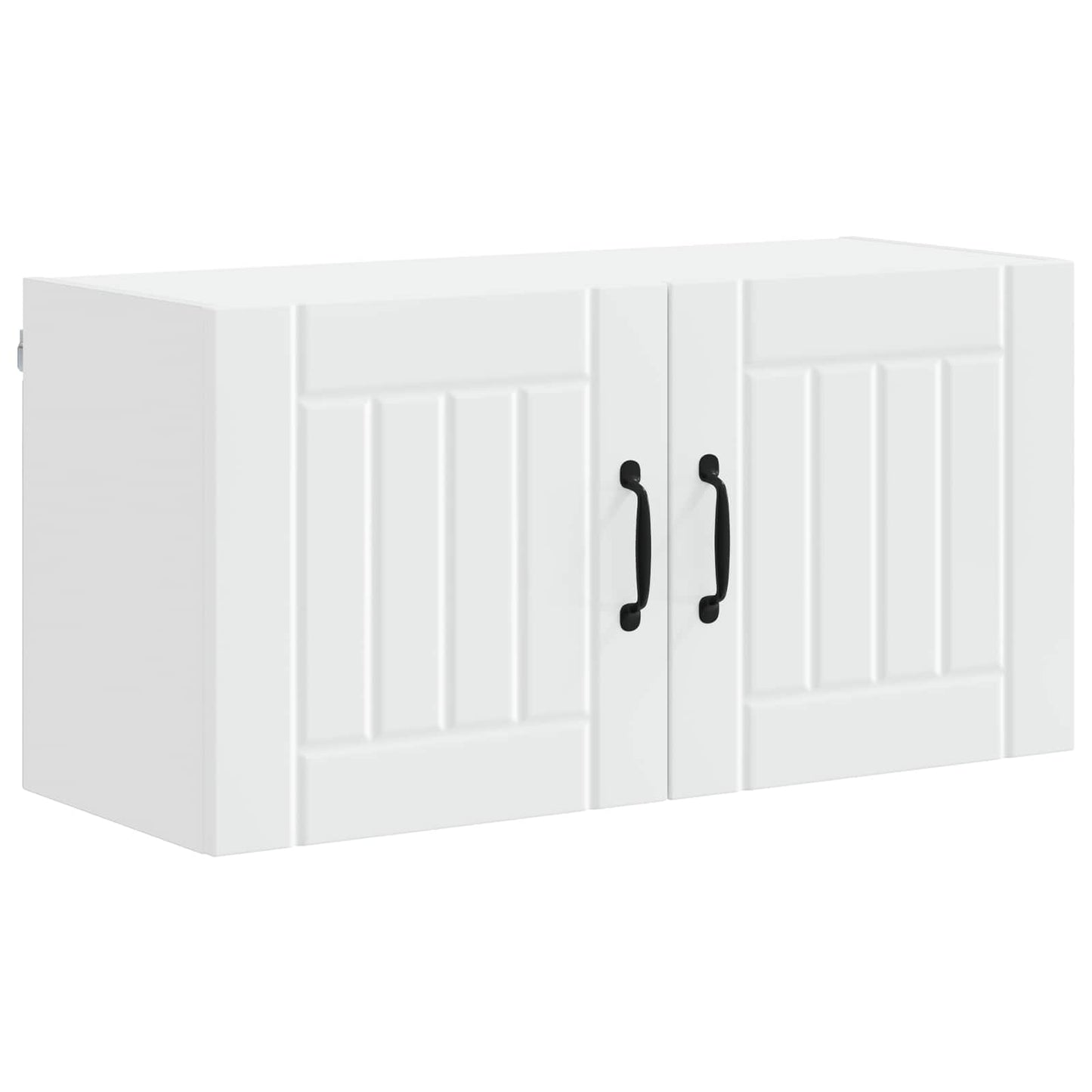 Wall Cabinet LUCCA White 80 x 31 x 40 cm Engineered Wood