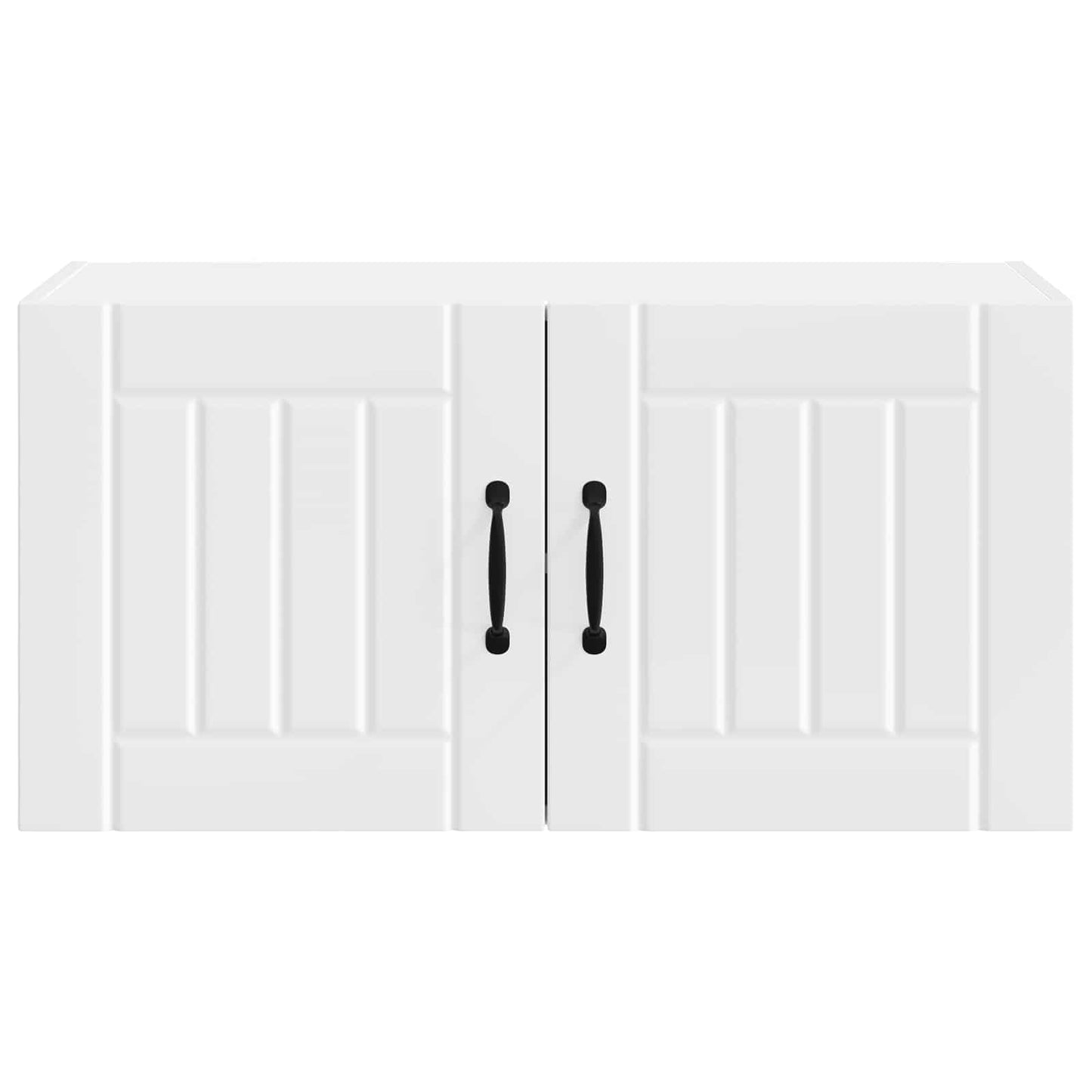 Wall Cabinet LUCCA White 80 x 31 x 40 cm Engineered Wood