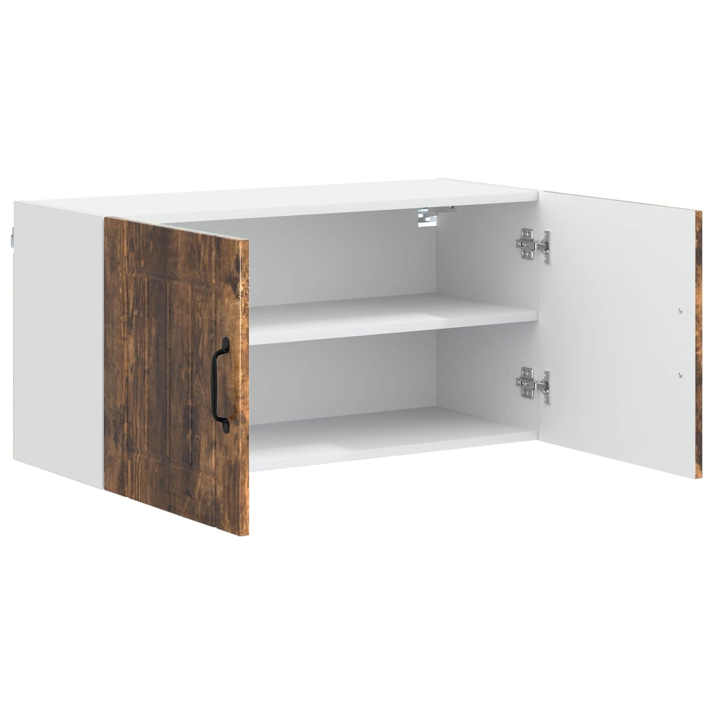 Wall Cabinet LUCCA Smoked Oak 80 x 31 x 40 cm Engineered Wood