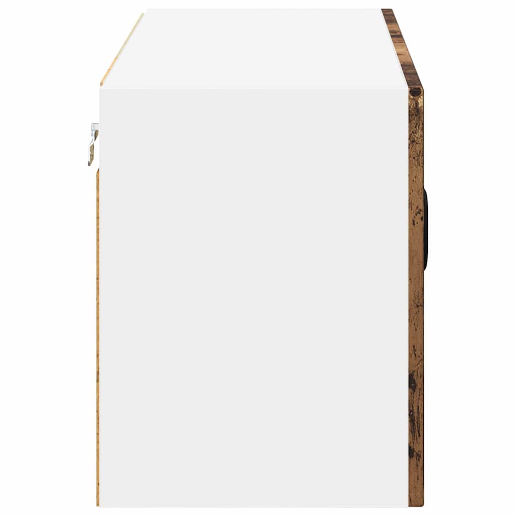 Wall Cabinet LUCCA Old Wood 80 x 31 x 40 cm Engineered Wood