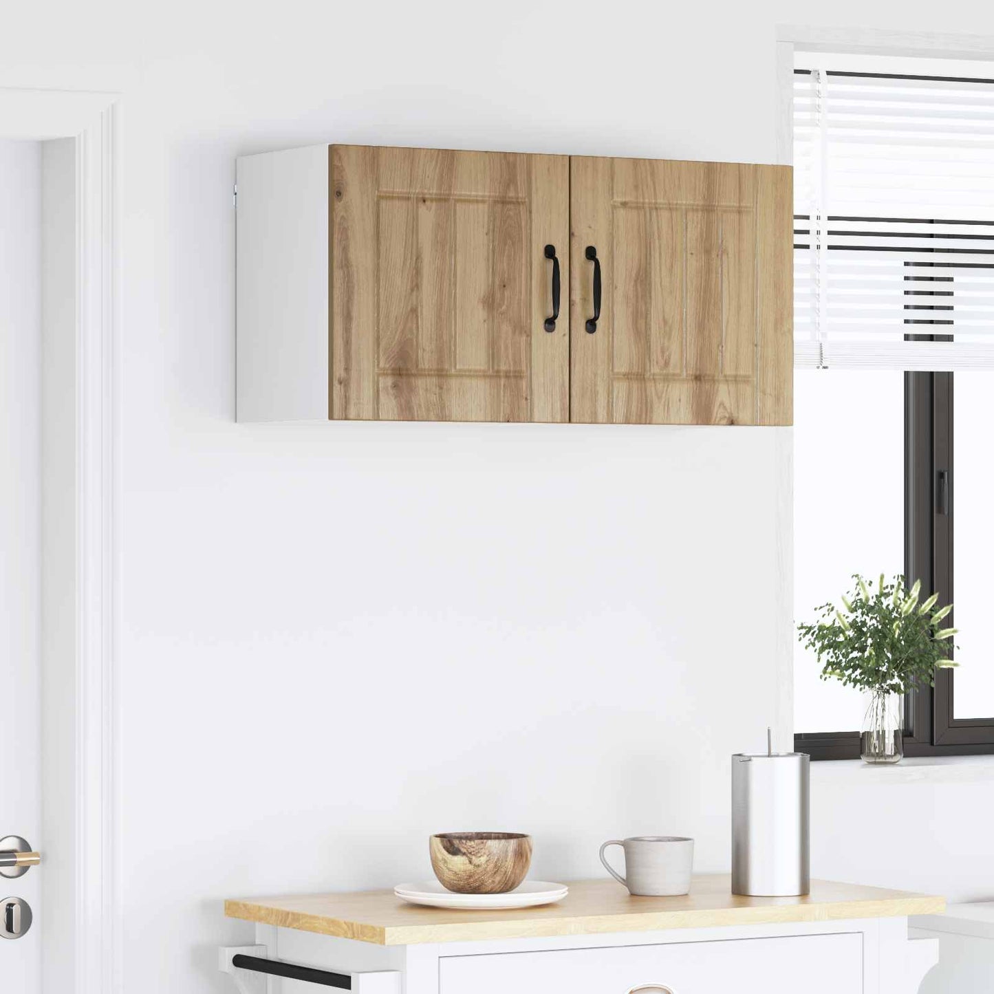 Wall Cabinet LUCCA Artisan Oak 80 x 31 x 40 cm Engineered Wood