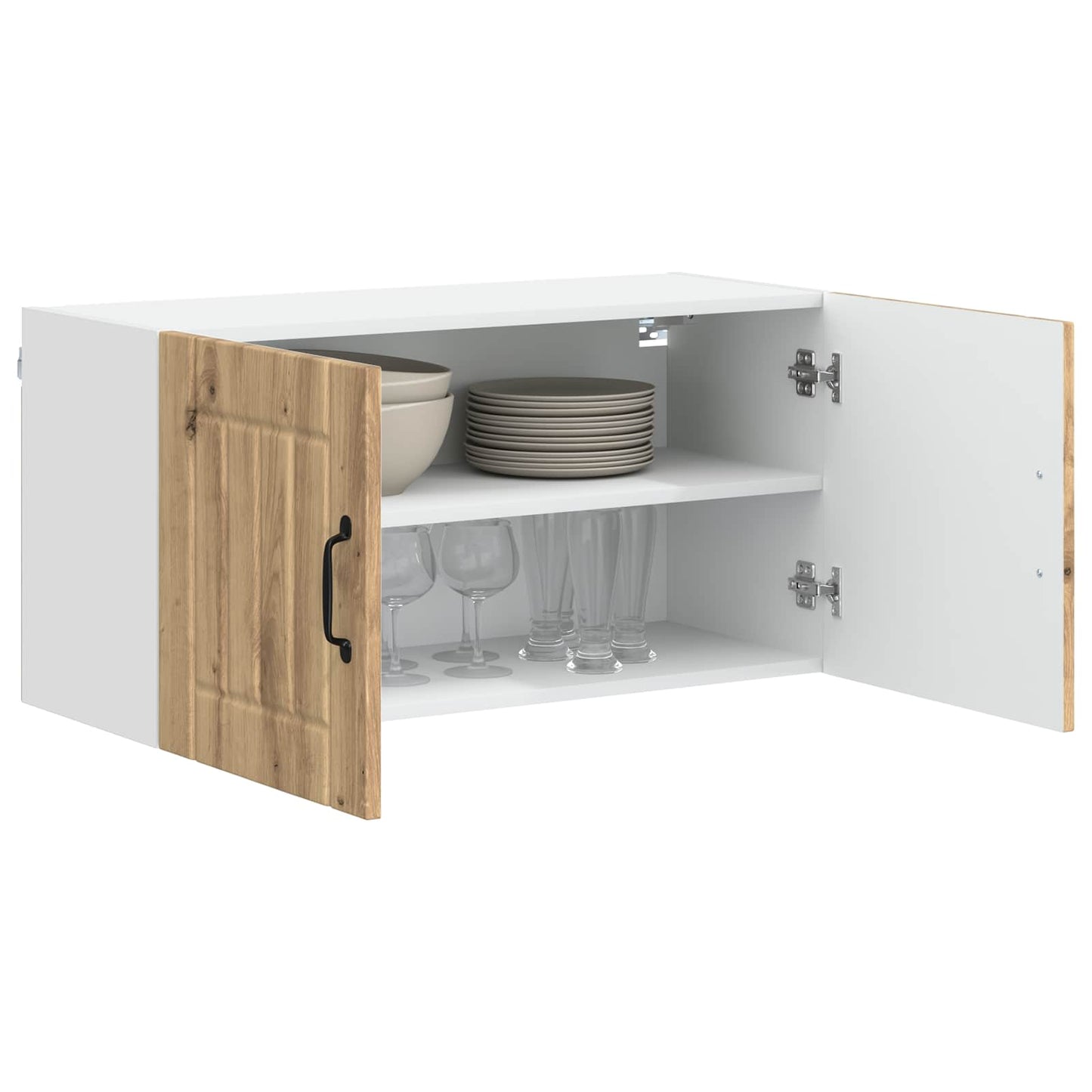 Wall Cabinet LUCCA Artisan Oak 80 x 31 x 40 cm Engineered Wood