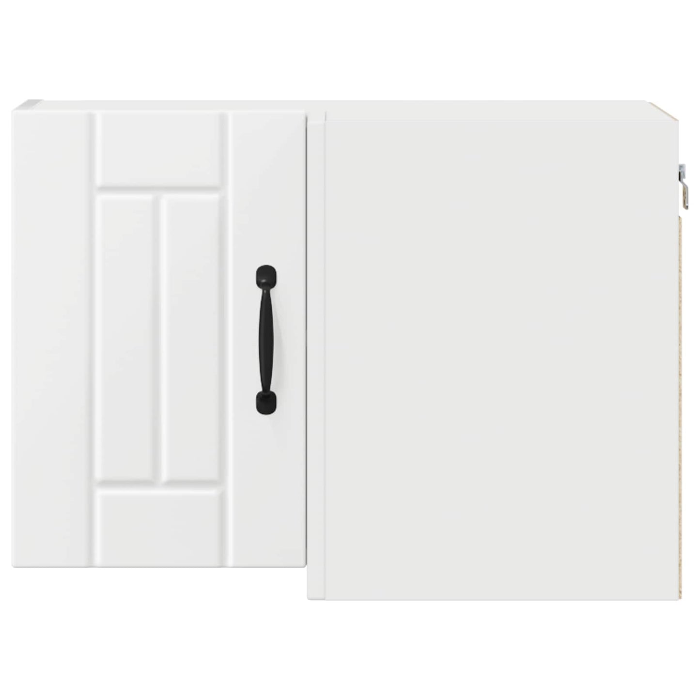 Wall Corner Cabinet LUCCA White 57 x 57 x 40 cm Engineered Wood