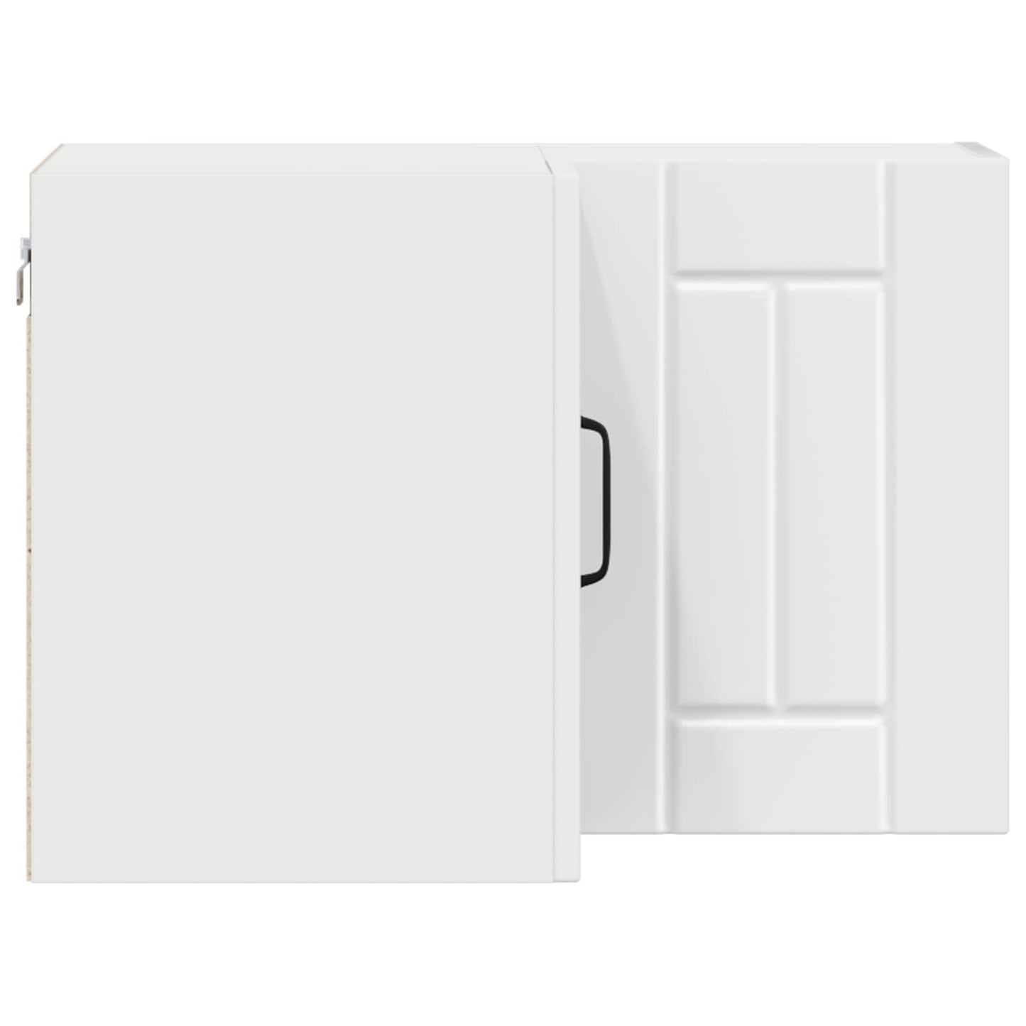 Wall Corner Cabinet LUCCA White 57 x 57 x 40 cm Engineered Wood