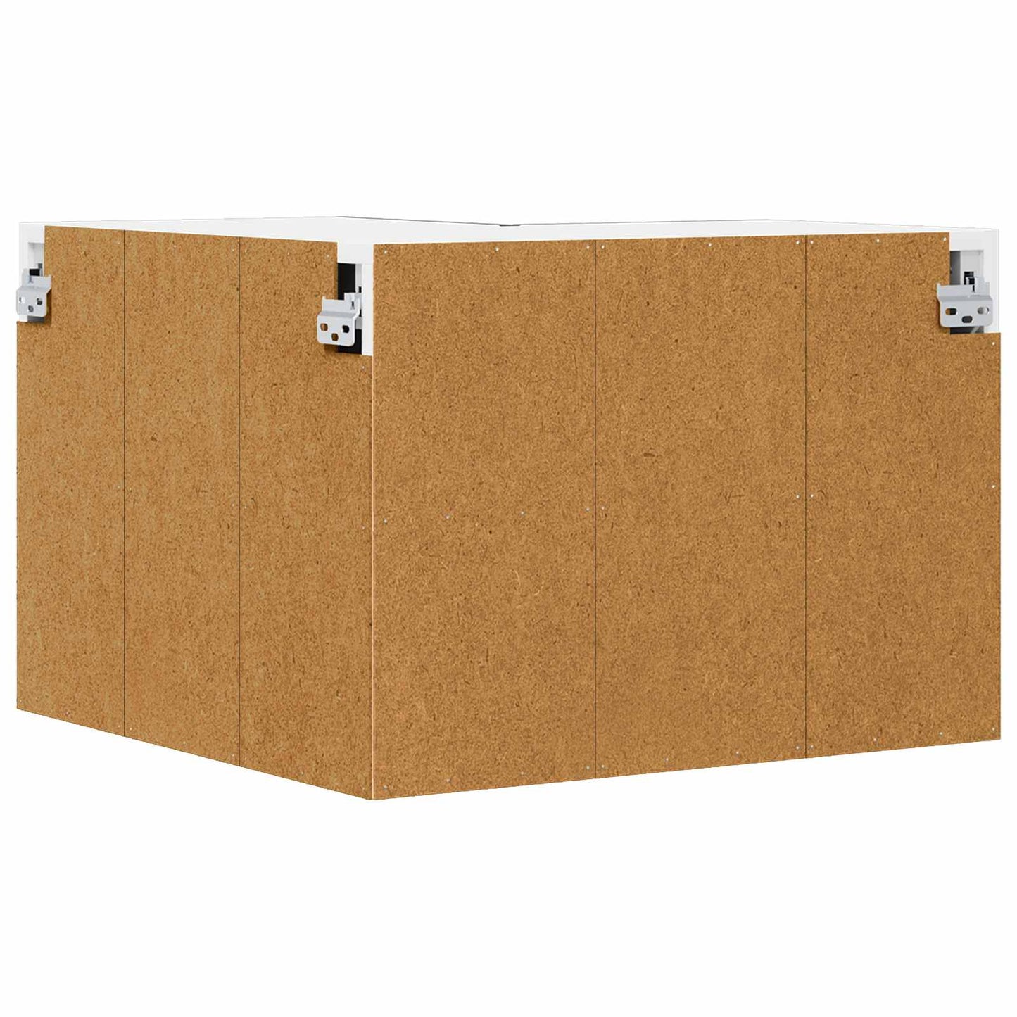 Wall Corner Cabinet LUCCA Black 57 x 57 x 40 cm Engineered Wood