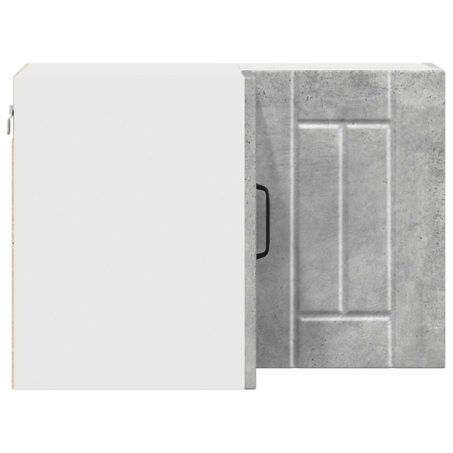 Wall Corner Cabinet LUCCA Concrete Grey 57 x 57 x 40 cm