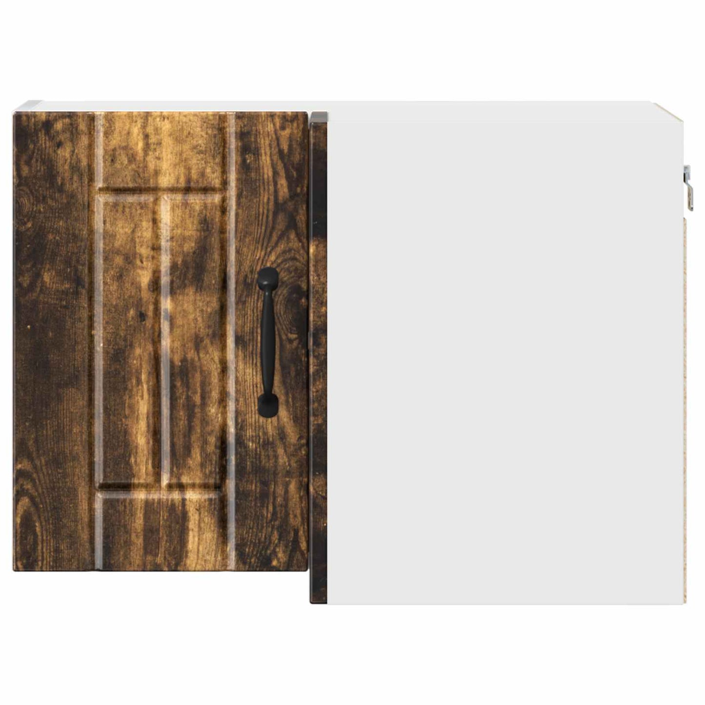 Wall Corner Cabinet LUCCA Smoked Oak 57 x 57 x 40 cm