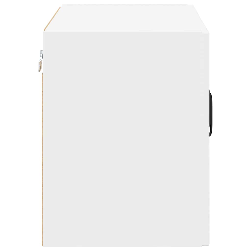 Wall Glass Cabinet LUCCA 2 pcs White 60 x 31 x 40 cm