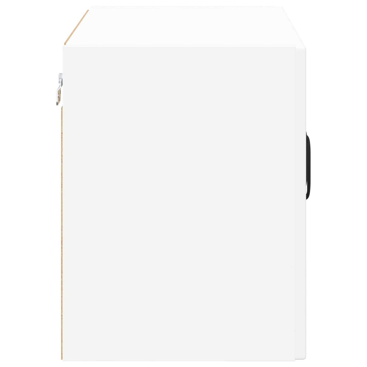 Wall Glass Cabinet LUCCA 2 pcs White 60 x 31 x 40 cm