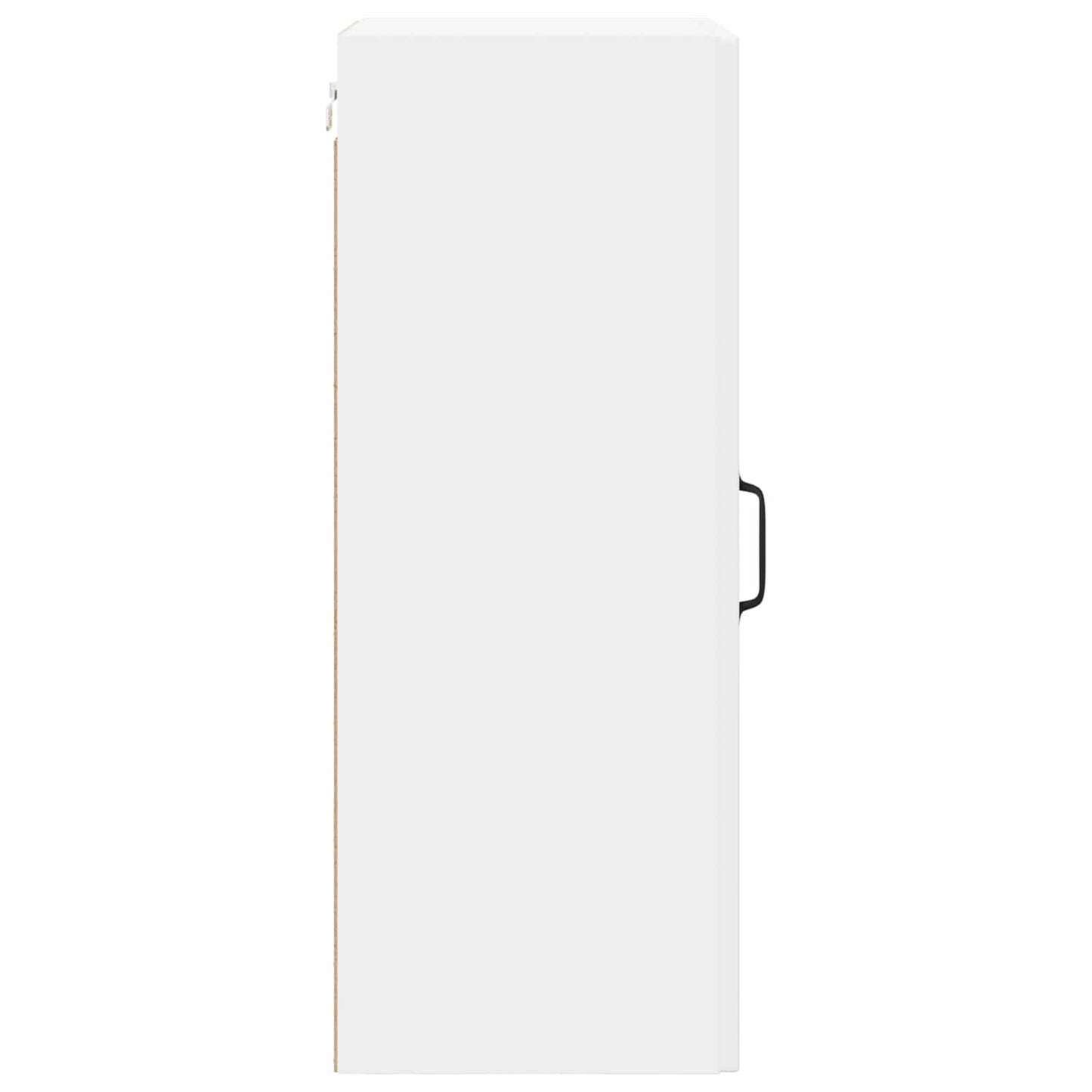 Wall Glass Cabinet LUCCA White 40 x 31 x 80 cm Engineered Wood