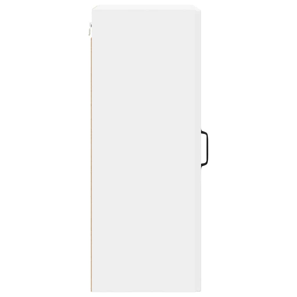 Wall Glass Cabinet LUCCA 2 pcs White 40 x 31 x 80 cm