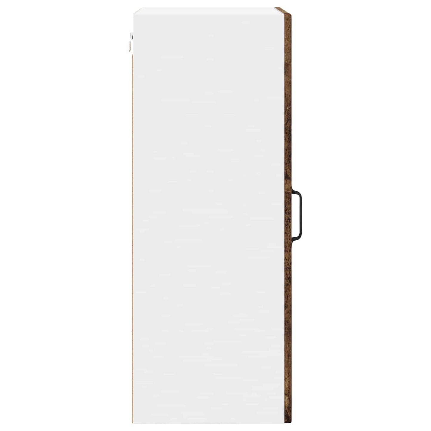 Wall Glass Cabinet LUCCA 2 pcs Old Wood 40 x 31 x 80 cm