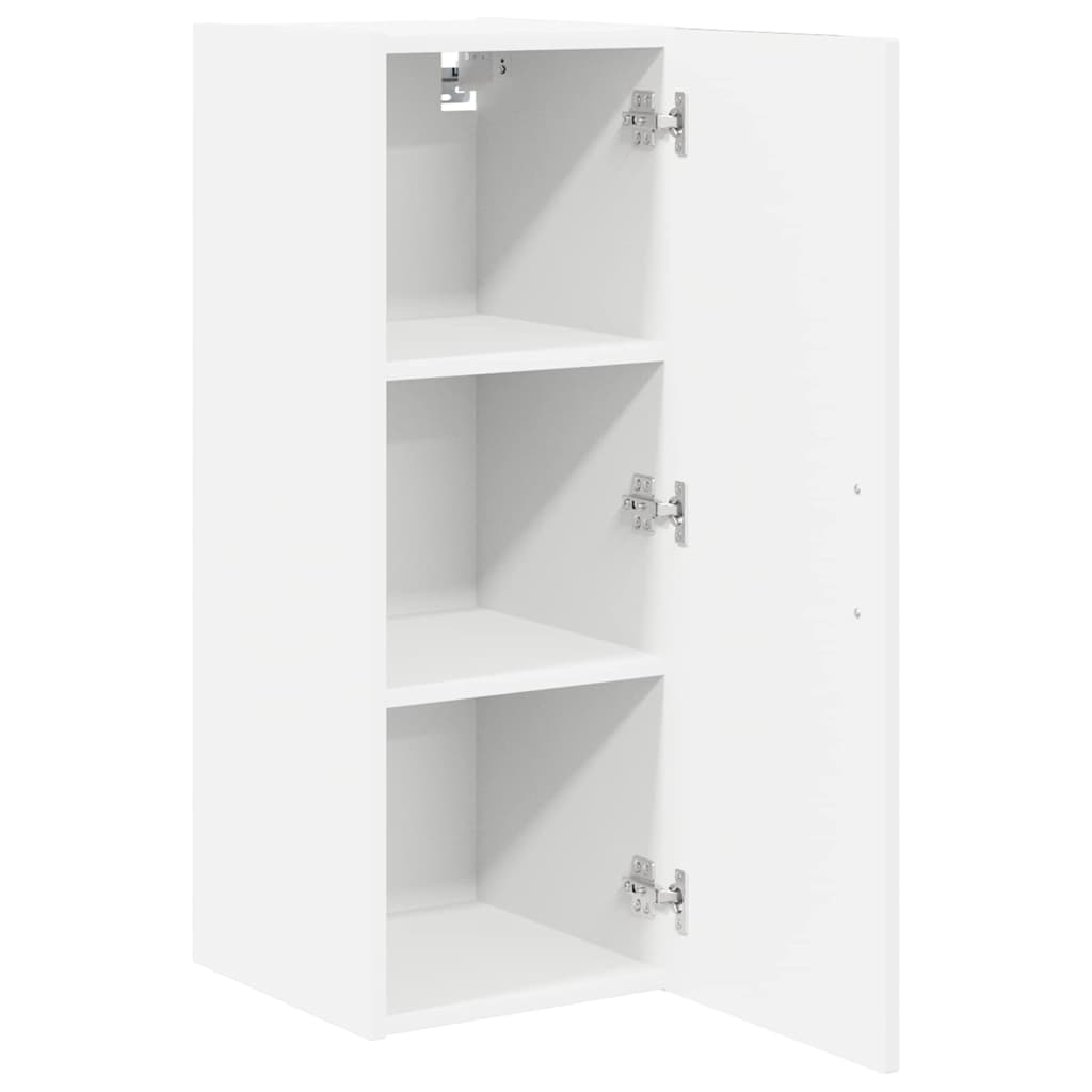 Wall Cabinet LUCCA White 30 x 31 x 80 cm Engineered Wood