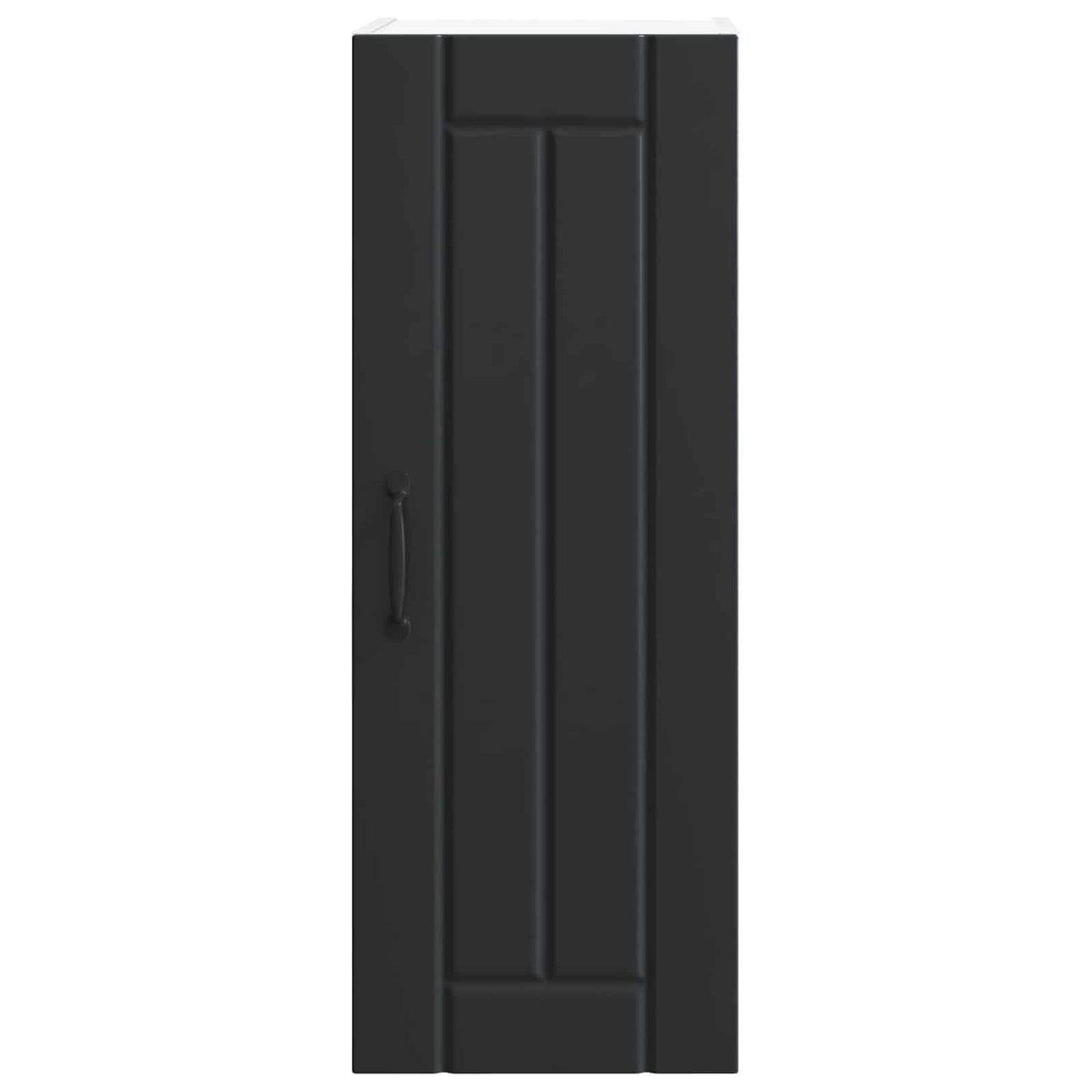Wall Cabinet LUCCA 2 pcs Black 30 x 31 x 80 cm Engineered Wood