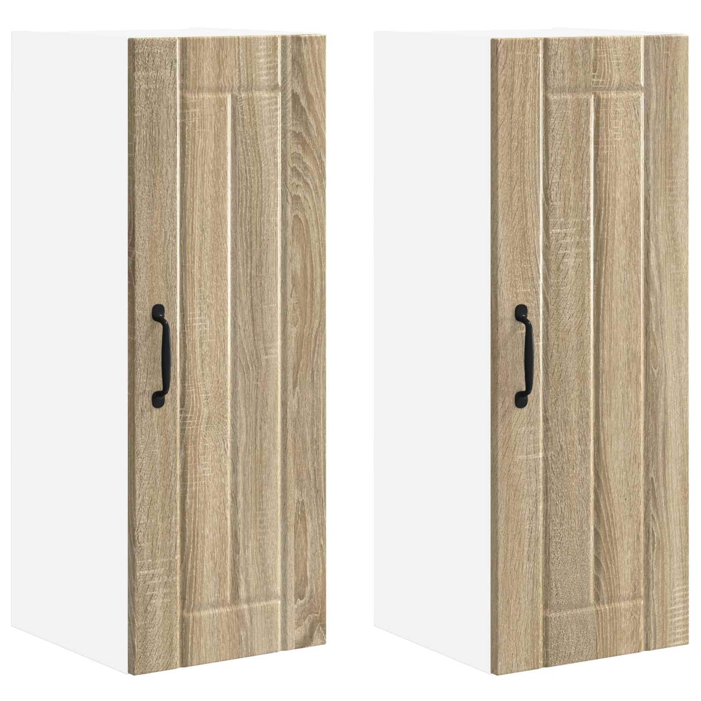 Wall Cabinet LUCCA 2 pcs Sonoma Oak 30 x 31 x 80 cm