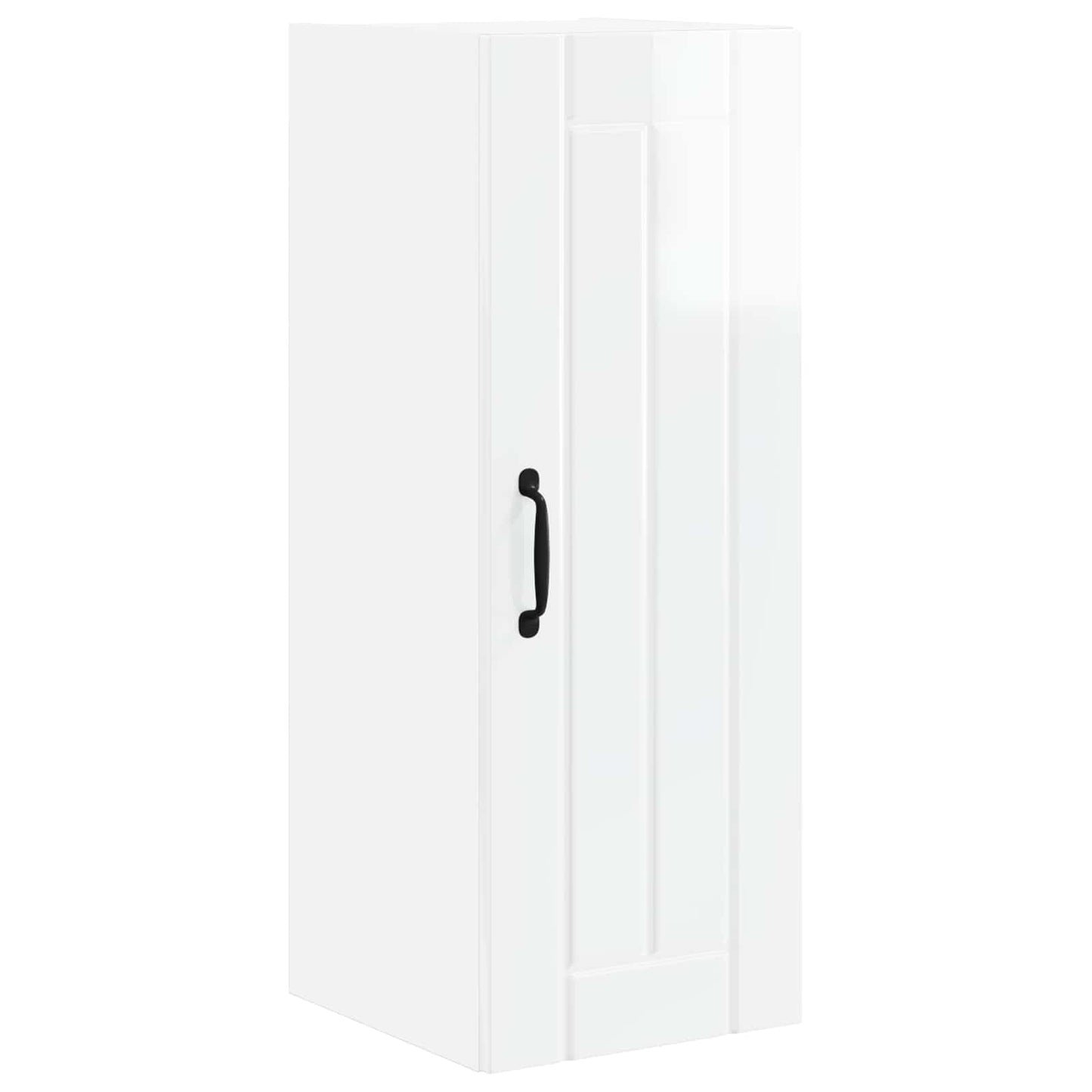 Wall Cabinet LUCCA High Gloss White 30 x 31 x 80 cm