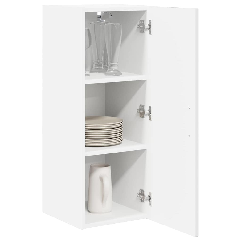 Wall Cabinet LUCCA High Gloss White 30 x 31 x 80 cm
