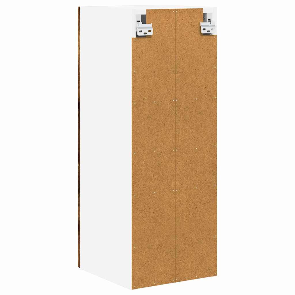 Wall Cabinet Lucca Smoked Oak 30 x 31 x 80 cm Engineered Wood