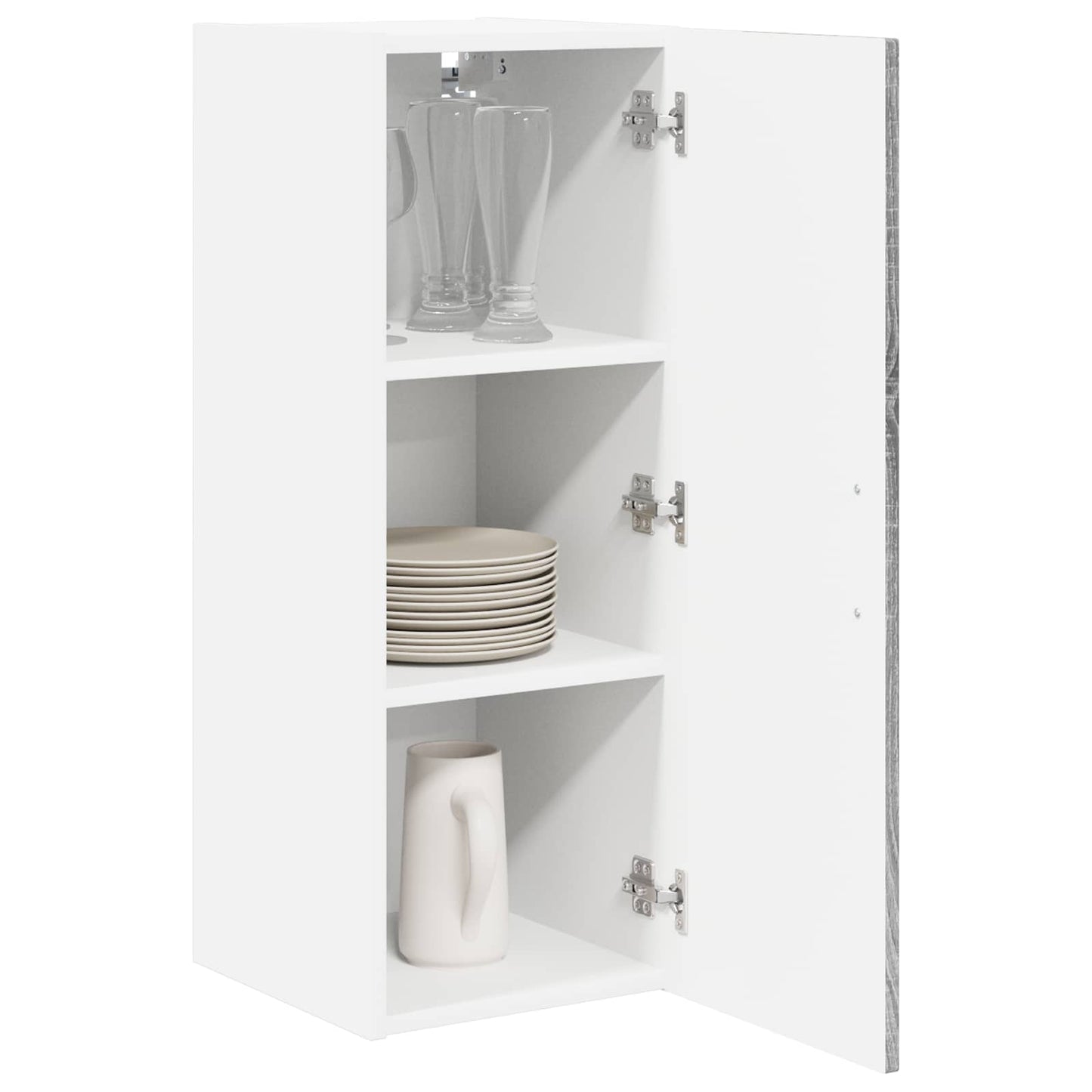 Wall Cabinet LUCCA Grey Sonoma 30 x 31 x 80 cm Engineered Wood