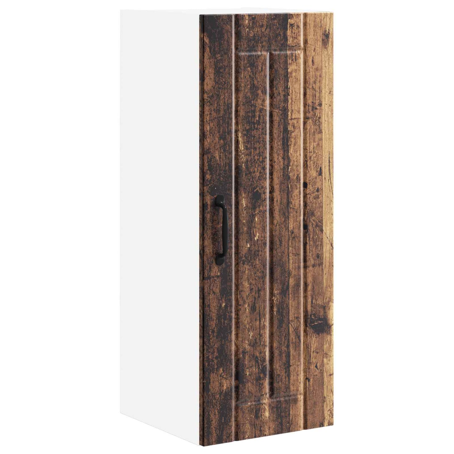 Wall Cabinet LUCCA 2 pcs Old Wood Engineered Wood